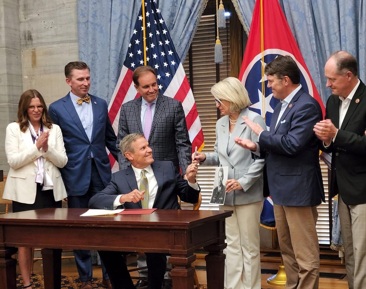 Bowden Memorial Act bill signing