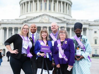 Diverse group at capitol