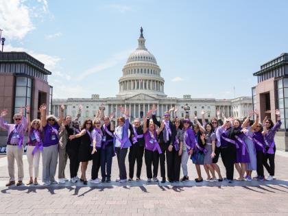 Advocates cheering